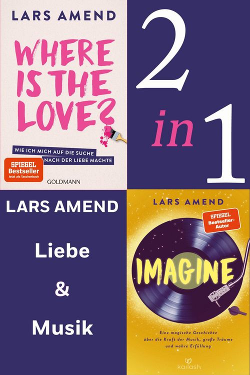 Produktbild: Love Music: Where is the Love? / Imagine (2in1-Bundle)