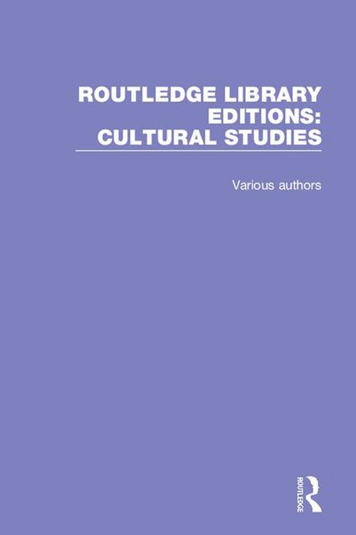 Produktbild: Routledge Library Editions: Cultural Studies