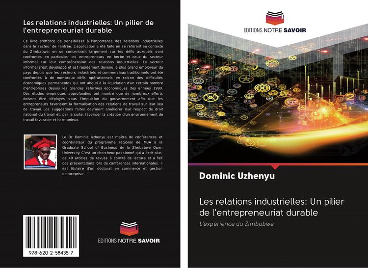 Produktbild: Les relations industrielles: Un pilier de l'entrepreneuriat durable
