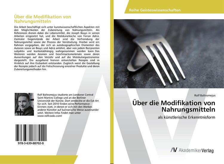 Produktbild: &Uuml;ber die Modifikation von Nahrungsmitteln
