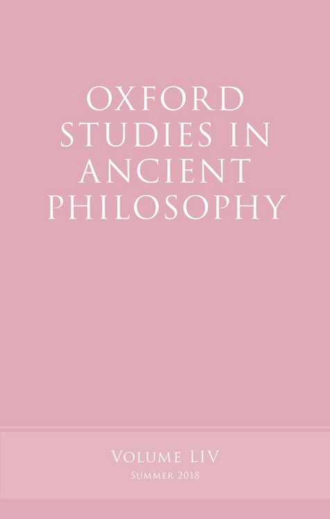 Produktbild: Oxford Studies in Ancient Philosophy, Volume 54