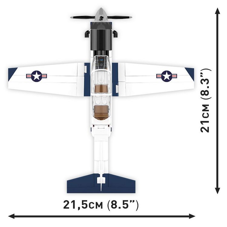 Produktbild: COBI 26624 - Beechcraft T-6 Texan II, Bausatz 197 Klemmbausteine