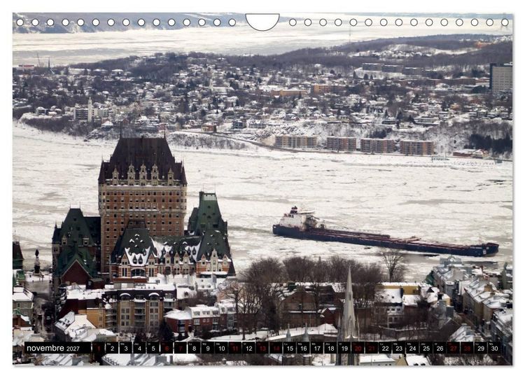 Produktbild: Le Ch&acirc;teau Frontenac (Calendrier mural 2027 DIN A4 vertical), CALVENDO calendrier mensuel