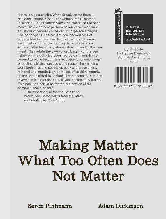 Produktbild: S&oslash;ren Pihlmann and Adam Dickinson. Making Matter What Too Of
