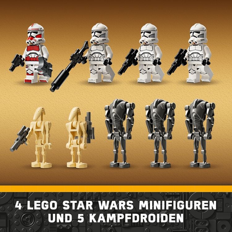 Produktbild: LEGO Star Wars 75372 Clone Trooper & Battle Droid Battle Pack Set
