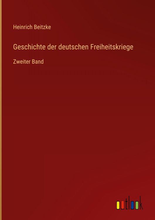 Produktbild: Geschichte der deutschen Freiheitskriege