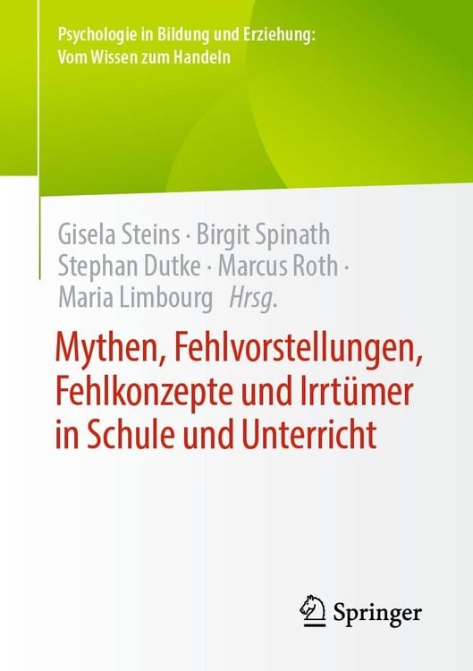Produktbild: Mythen, Fehlvorstellungen, Fehlkonzepte und Irrt&uuml;mer in Schule und Unterricht