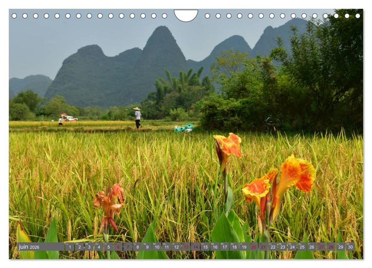 Produktbild: RIVI&Egrave;RE YULONG (Calendrier mural 2026 DIN A4 vertical), CALVENDO calendrier mensuel