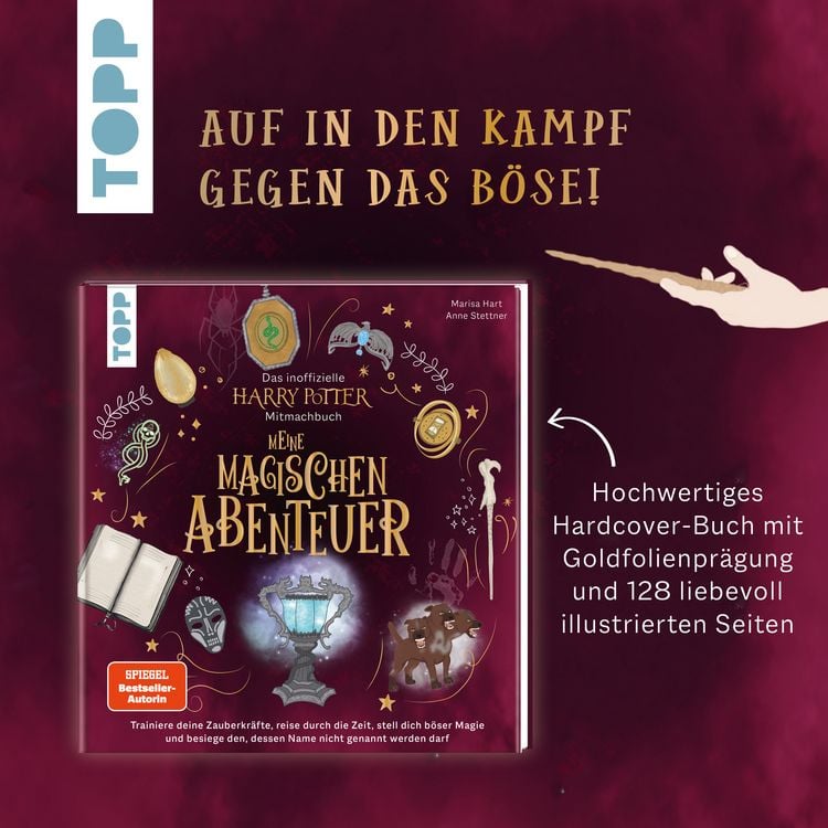 Produktbild: Das inoffizielle Harry-Potter-Mitmachbuch &ndash; Meine magischen Abenteuer