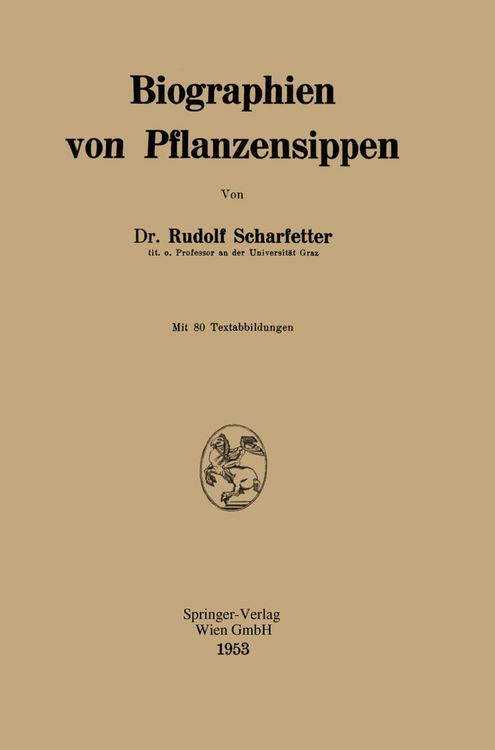 Produktbild: Biographien von Pflanzensippen