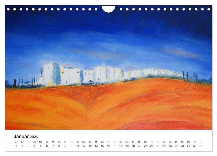 Produktbild: Heike Adam - Italienische Reise (Wandkalender 2026 DIN A4 quer), CALVENDO Monatskalender