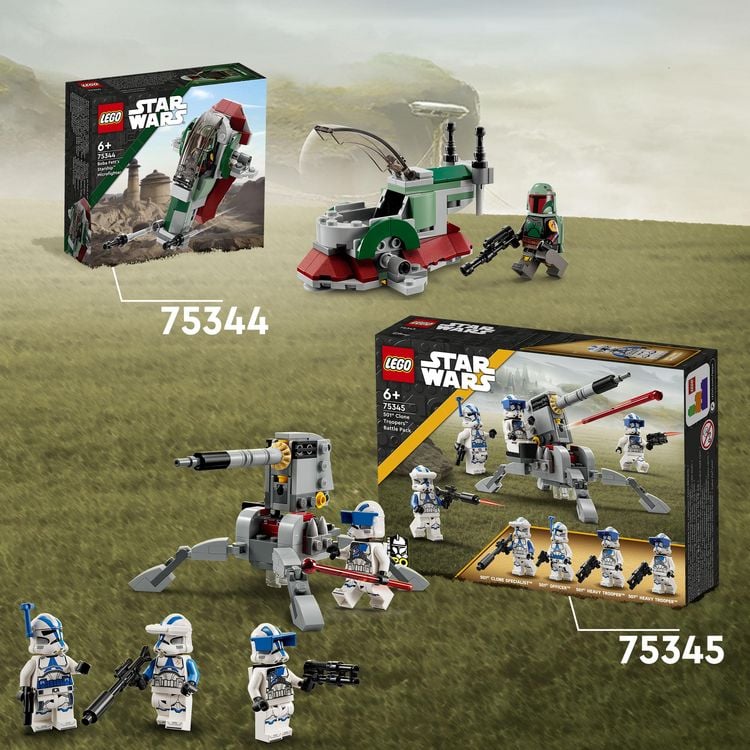 Produktbild: LEGO Star Wars 75345 - 501st Clone Troopers Battle Pack Set mit Figuren