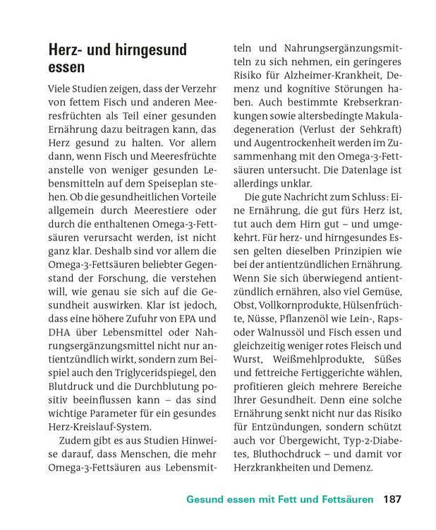 Produktbild: Fette und Fetts&auml;uren