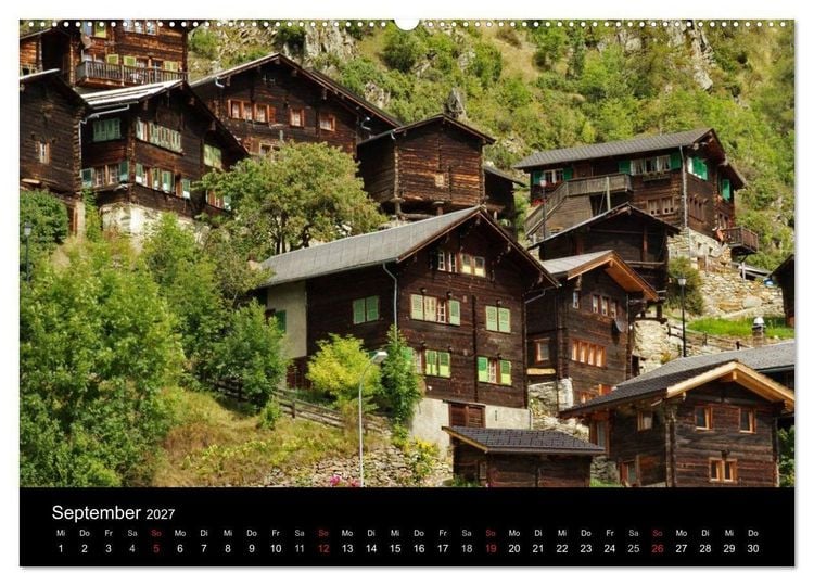 Produktbild: Faszinierende Gletscherwelt - entlang des Gro&szlig;en Aletsch (Wandkalender 2027 DIN A2 quer), CALVENDO Monatskalender