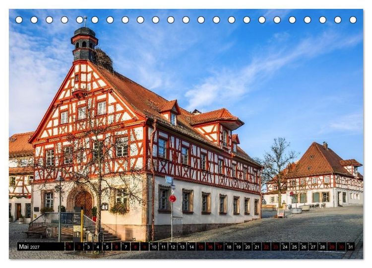 Produktbild: Impressionen der Altstadt Herzogenaurach (Tischkalender 2027 DIN A5 quer), CALVENDO Monatskalender
