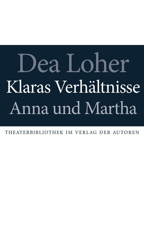 Produktbild: Klaras Verhältnisse / Anna und Martha