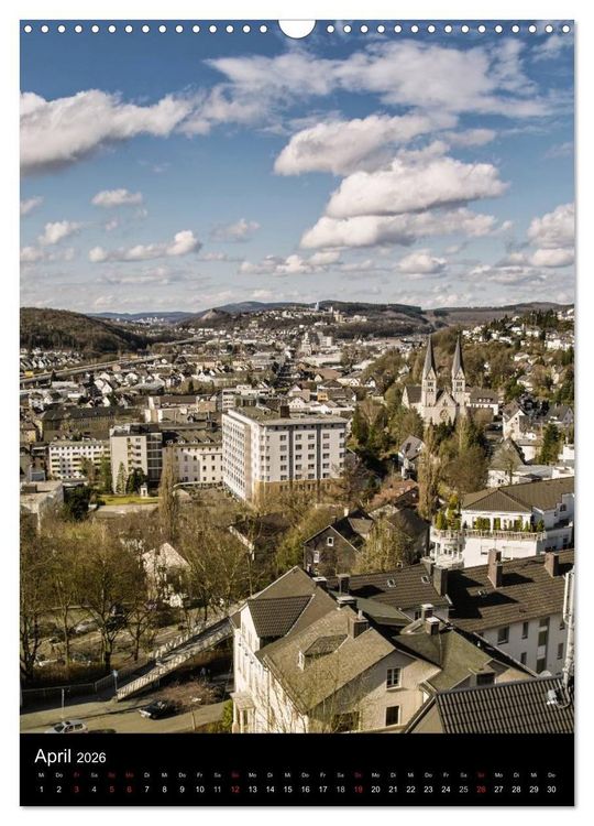 Produktbild: Traumhaftes Siegerland 2026 (Wandkalender 2026 DIN A3 hoch), CALVENDO Monatskalender