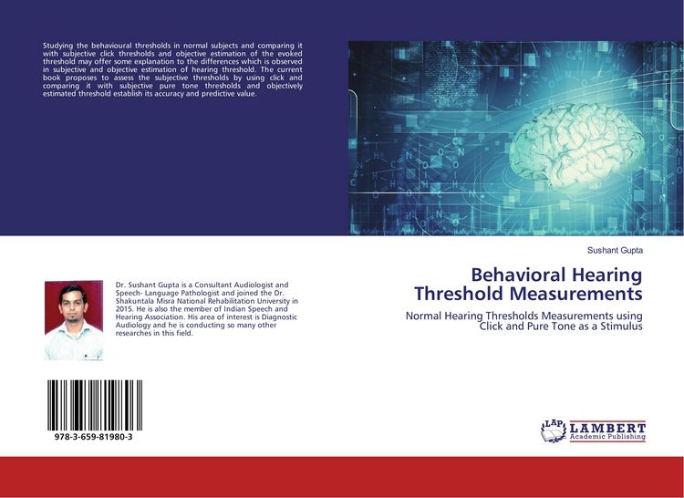 Produktbild: Behavioral Hearing Threshold Measurements