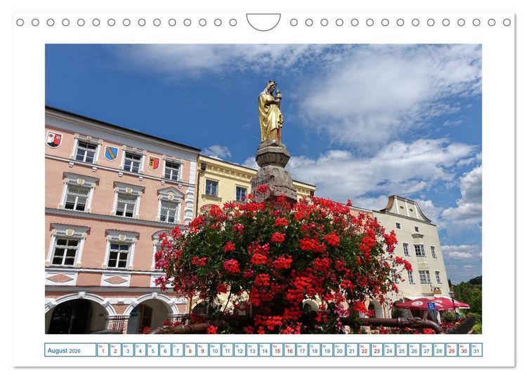 Produktbild: Inn-Salzach-Region - Kultur und Natur (Wandkalender 2026 DIN A4 quer), CALVENDO Monatskalender