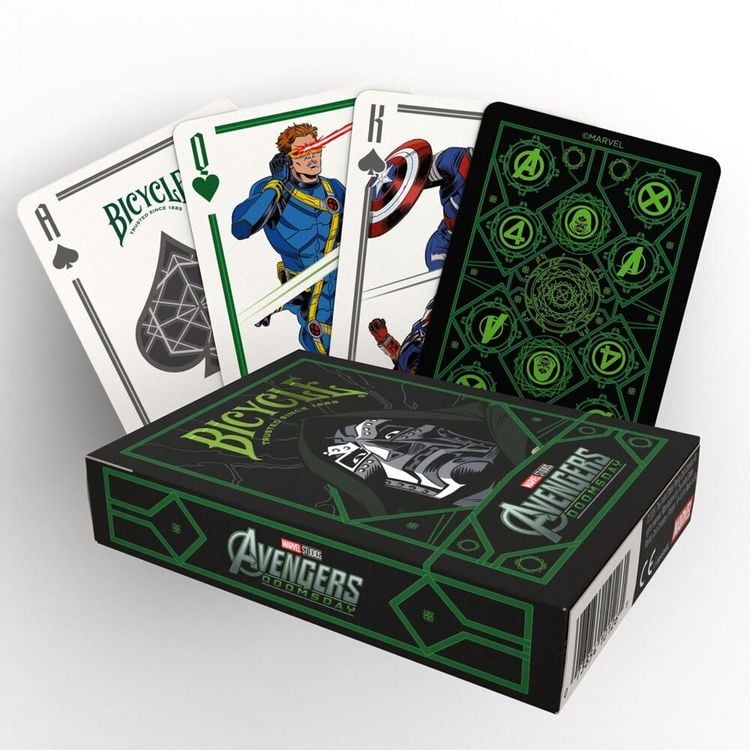 Produktbild: Bicycle&reg; Marvel Avengers Doomsday (Designer Spielkarten, Poker, Skat...)