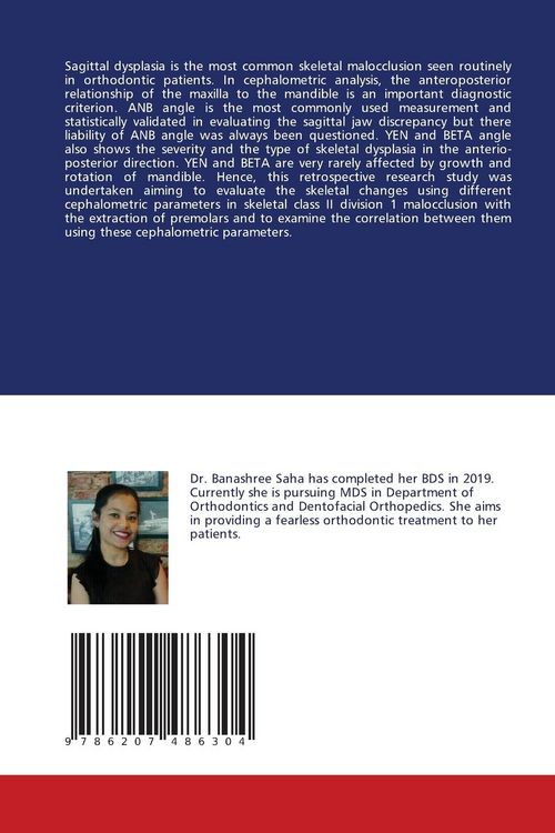 Produktbild: Skeletal changes post orthodontic treatment in Class II Division 1