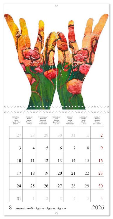 Produktbild: Your personalised yoga planner (Wall Calendar 2026 12 &times; 12 Inch) CALVENDO 12 Month Wall Calendar