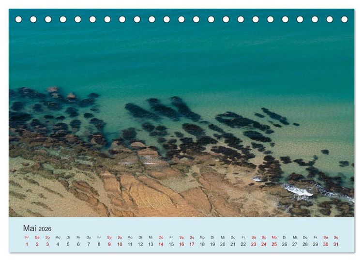 Produktbild: Sizilien &ndash; Die Insel, auf der es keinen Winter gibt (Tischkalender 2026 DIN A5 quer), CALVENDO Monatskalender
