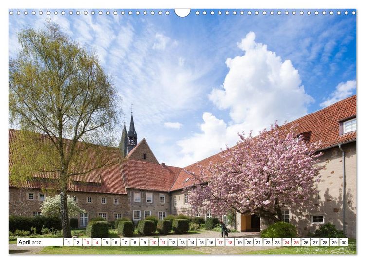 Produktbild: Radland Deutschland - Osnabr&uuml;cker Land (Wandkalender 2027 DIN A3 quer), CALVENDO Monatskalender