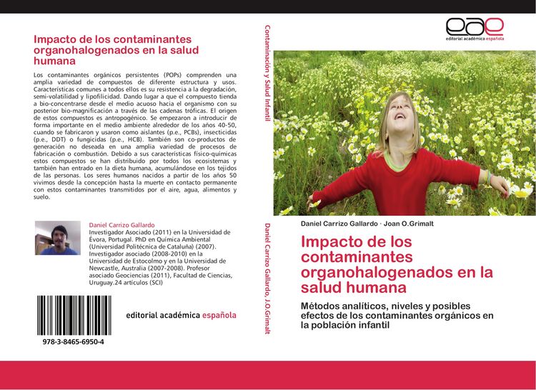 Produktbild: Impacto de los contaminantes organohalogenados en la salud humana