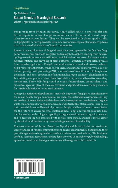 Produktbild: Recent Trends in Mycological Research