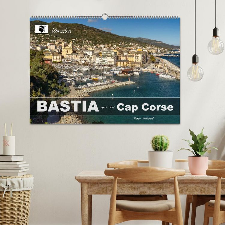 Produktbild: Korsika - Bastia und das Cap Corse (Wandkalender 2026 DIN A2 quer), CALVENDO Monatskalender