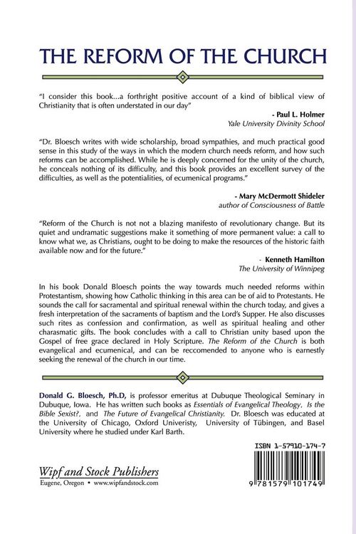Produktbild: Reform of the Church