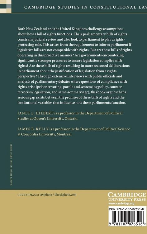 Produktbild: Parliamentary Bills of Rights