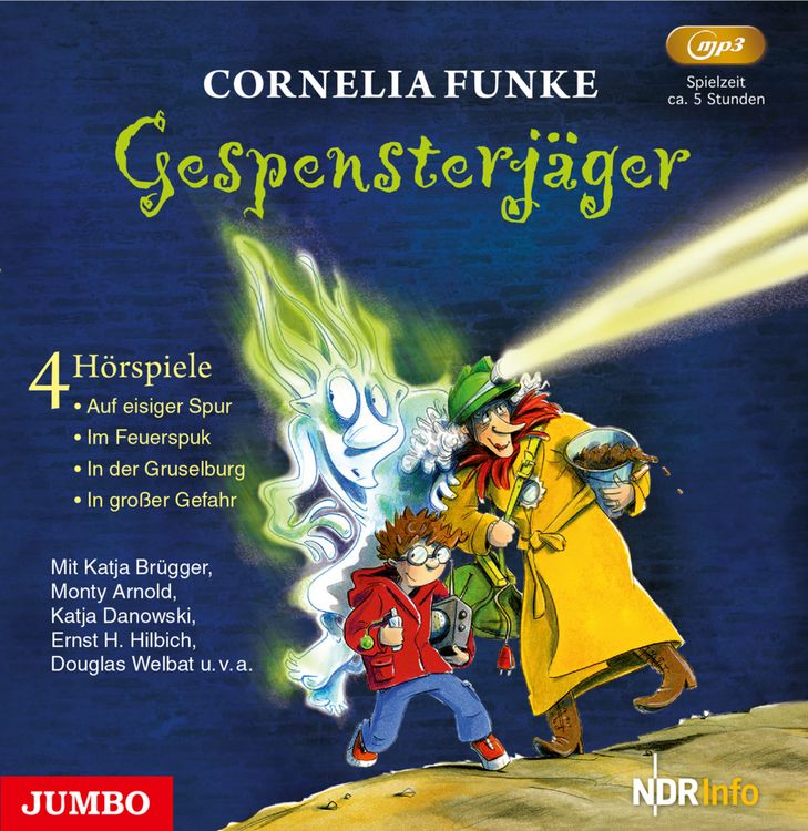 Produktbild: Gespensterj&auml;ger:Vier H&ouml;rspiele, 1 MP3-CD
