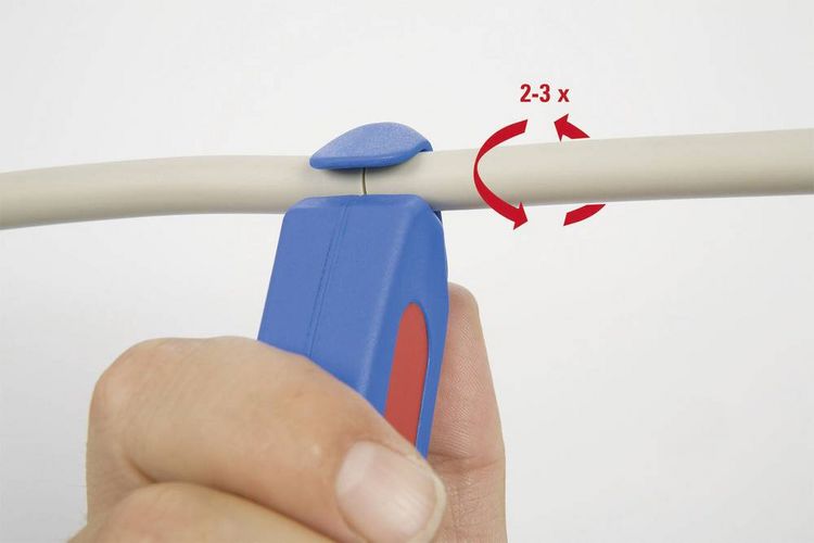 Produktbild: WEICON TOOLS 10021246 S 4-28 Abisoliermesser Geeignet f&uuml;r Rundkabel 4 bis 28 mm 0.5 bis 6 mm&sup2;
