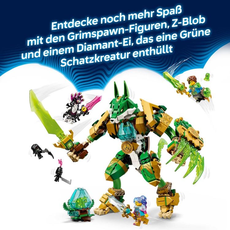 Produktbild: LEGO DREAMZzz 2in1 71508 Fuchs-W&auml;chtermech, Spielzeug f&uuml;r Kinder ab 9