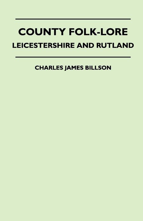 Produktbild: County Folklore - Leicestershire and Rutland