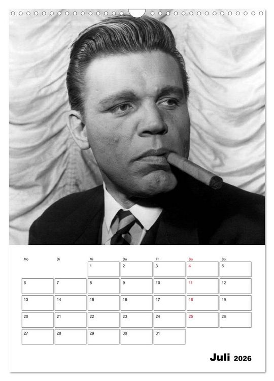 Produktbild: Leinwandhelden. Unvergessene Filmstars (Wandkalender 2026 DIN A3 hoch), CALVENDO Monatskalender