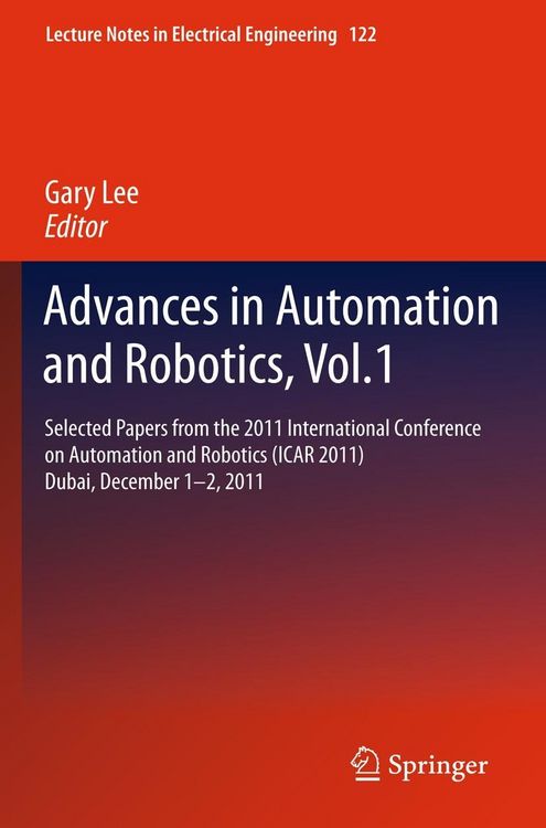 Produktbild: Advances in Automation and Robotics, Vol.1