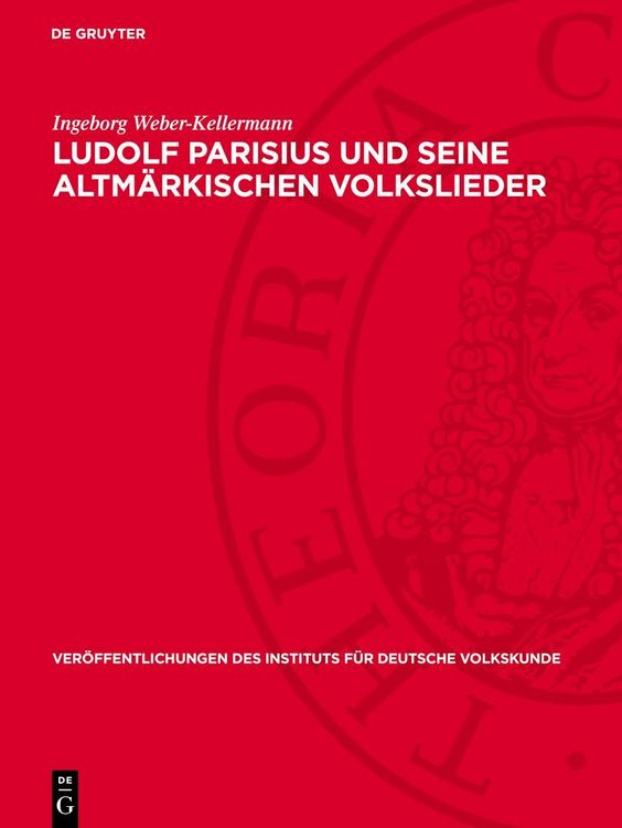 Produktbild: Ludolf Parisius und seine altm&auml;rkischen Volkslieder