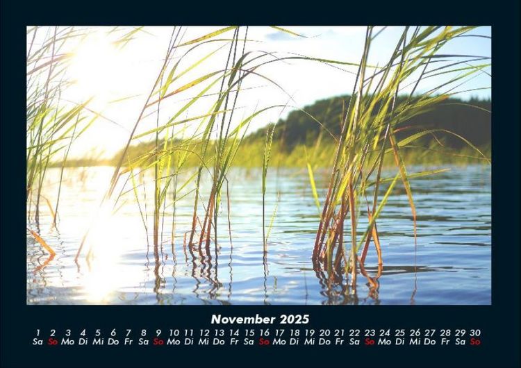 Produktbild: Seeblick 2025 Fotokalender DIN A4