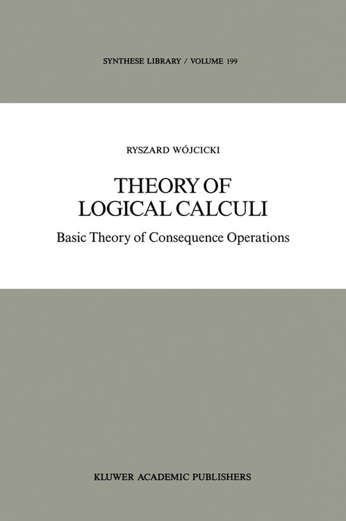 Produktbild: Theory of Logical Calculi