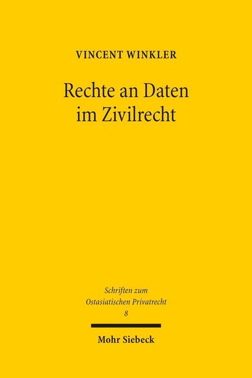 Produktbild: Rechte an Daten im Zivilrecht