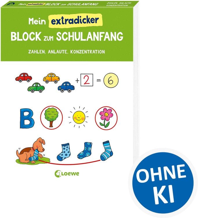Produktbild: Mein extradicker Block zum Schulanfang