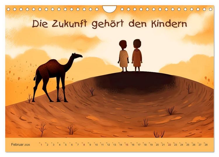 Produktbild: Friedensboten - Stimmen der Hoffnung (Wandkalender 2026 DIN A4 quer), CALVENDO Monatskalender
