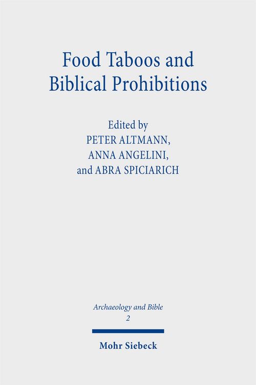 Produktbild: Food Taboos and Biblical Prohibitions
