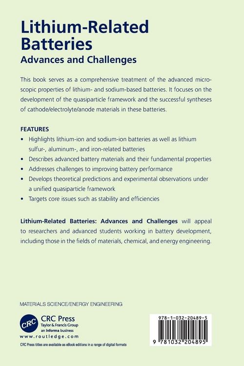 Produktbild: Lithium-Related Batteries