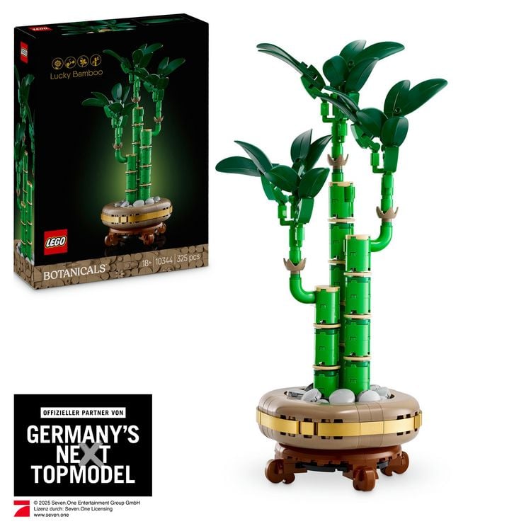 Produktbild: LEGO Botanicals Glücks-Bambus - Kunstpflanze für Erwachsene 10344