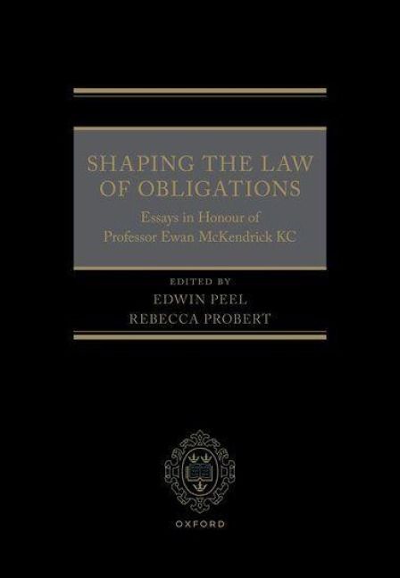 Produktbild: Shaping the Law of Obligations