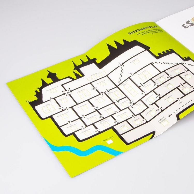 Produktbild: Escape-Buch f&uuml;r Grundschulkinder: Escape Challenge: Gefangen im Gruselschloss
